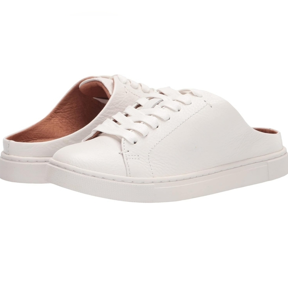 Frye Ivy Low Lace Mule Slip On Sneaker Womens